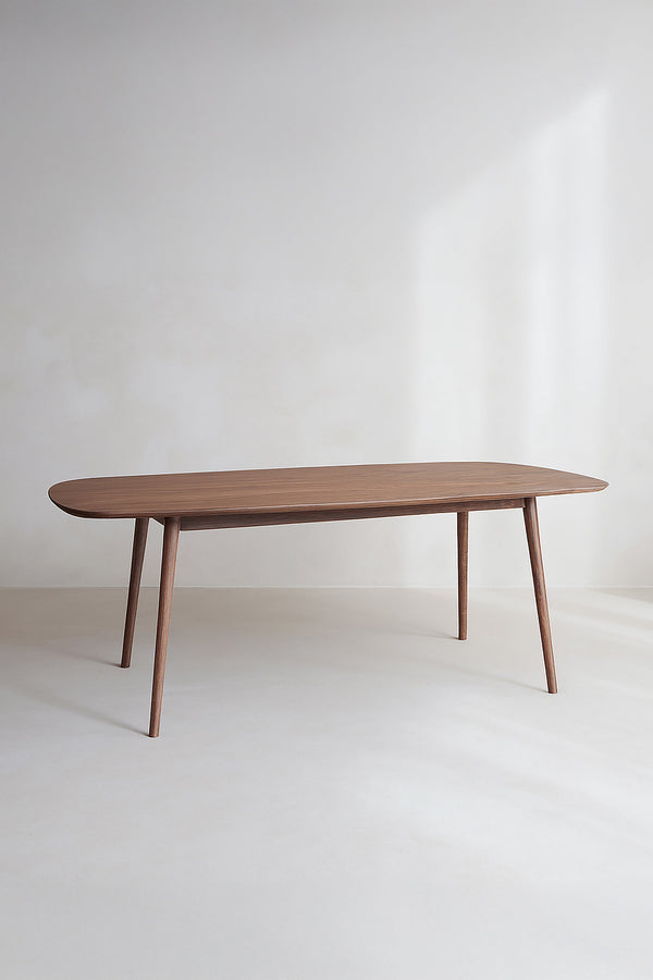 Callao - Rectangular Table - Wood Effect - Walnut