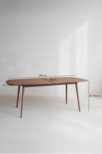 Callao - Table Rectangulaire - Effet Bois - Noyer