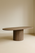 Sierra - Table Extensible - Effet Bois - Noyer