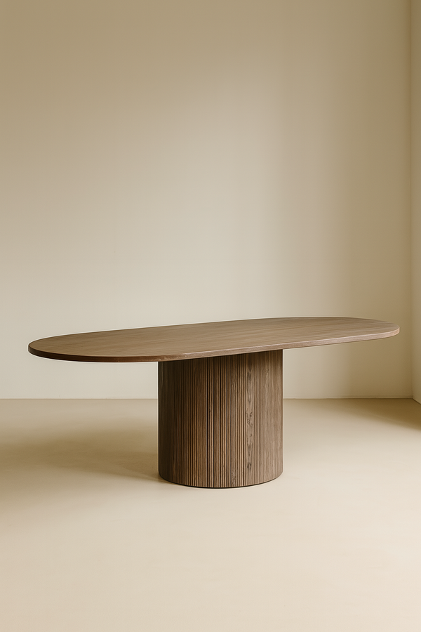 Sierra - Extendable Table - Wood Effect - Walnut