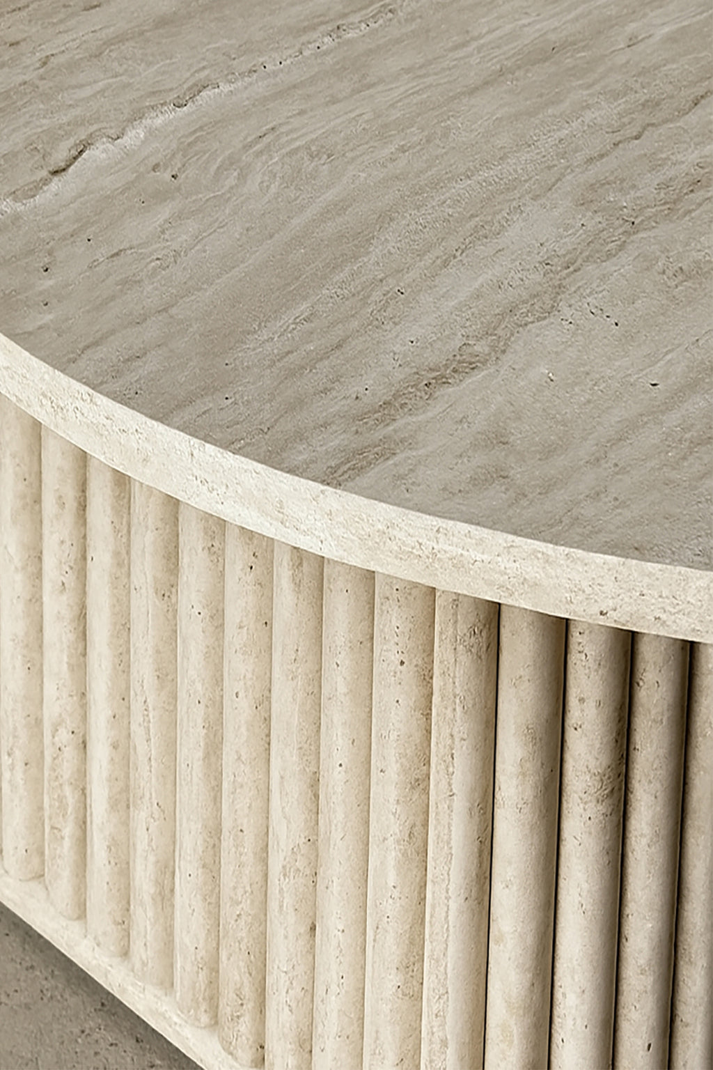 Mueble Auxiliar Susan Square - Efecto Travertino Natural