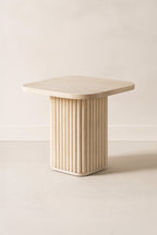 Mueble Auxiliar Susan Square - Efecto Travertino Natural