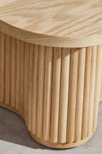 Alba - Table Basse - Effet Bois - Naturel