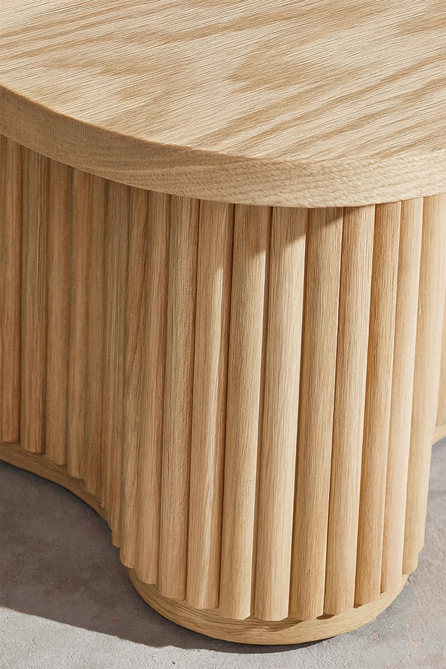 Alba - Table Basse - Effet Bois - Naturel