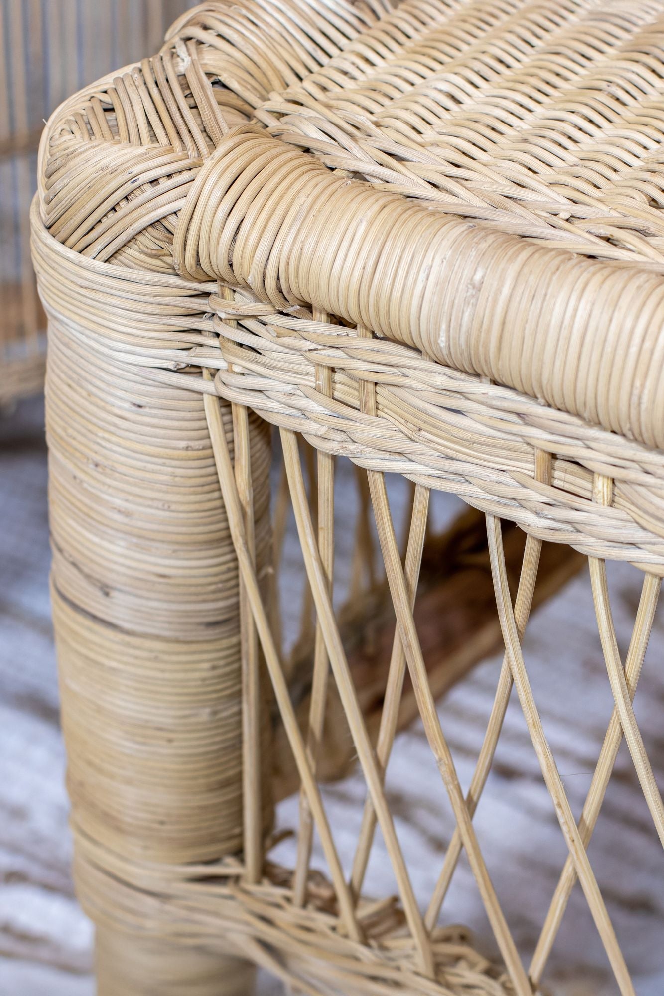 Zomba - Side Furniture - Rattan - Natural
