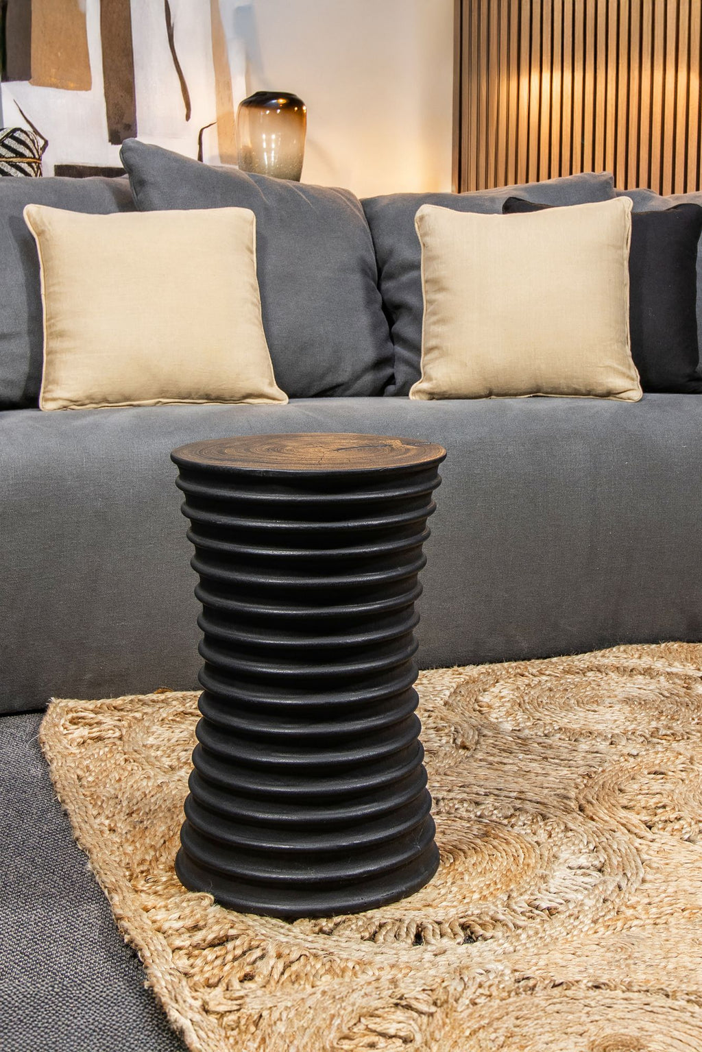 Madi - Meuble D'Appoint - Bois D'Acacia