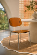 Glam - Lot De 2 Chaises - Polycarbonate - Ambre