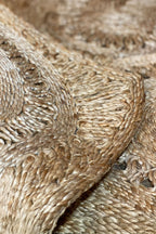 Rectangular Jerico Rug - Hand-Woven Natural Jute