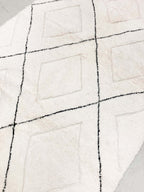 Beni Ouarain Berber rug 3,10X2M