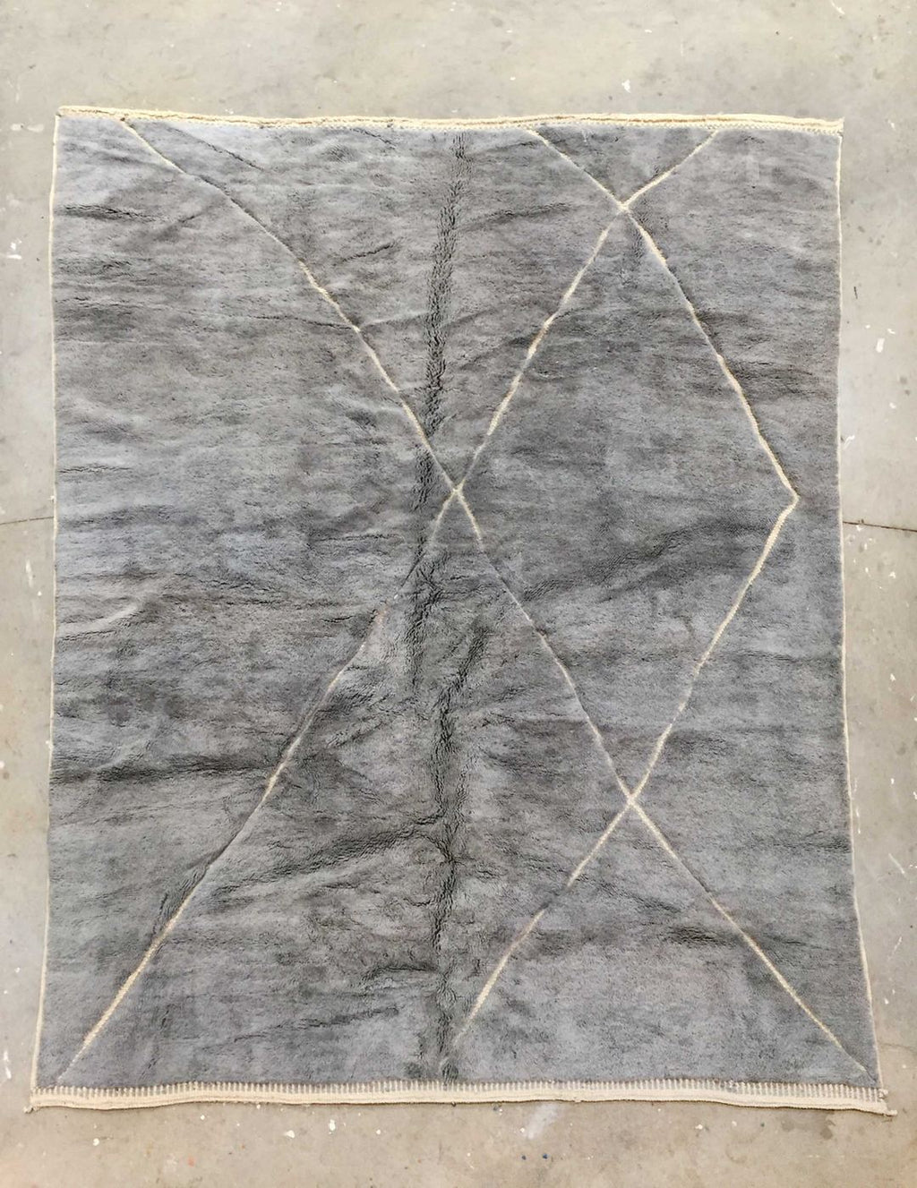 Tapis Berbère Marocain M’Rirt 3,66X2,86M