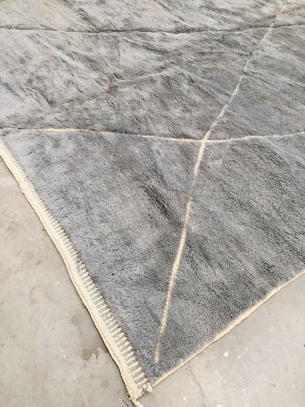 Tapis Berbère Marocain M’Rirt 3,66X2,86M