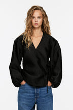 Blouse Inge - Zwart