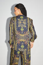 La blusa cósmica tropical de Darline