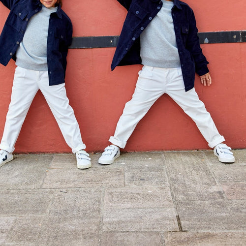 On Oft Shirt - Plain Dark Blue - Boy