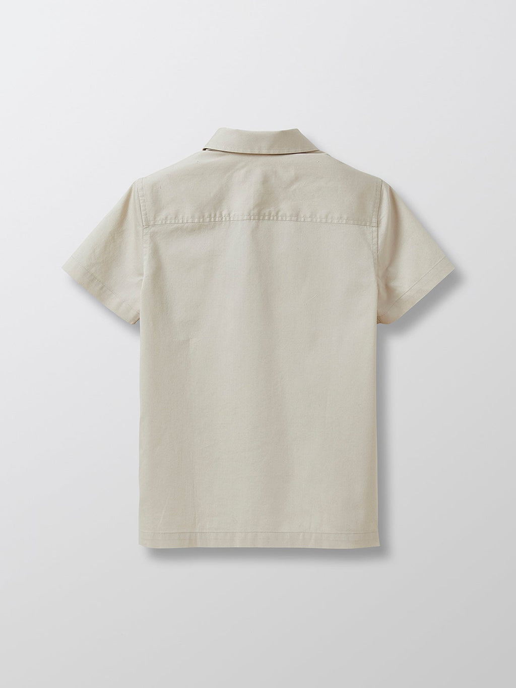 Popelín Liso - Beige Medio Grisáceo - Niño