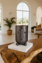 Olav Vase - Black Glass