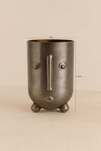 Olav Vase - Black Glass