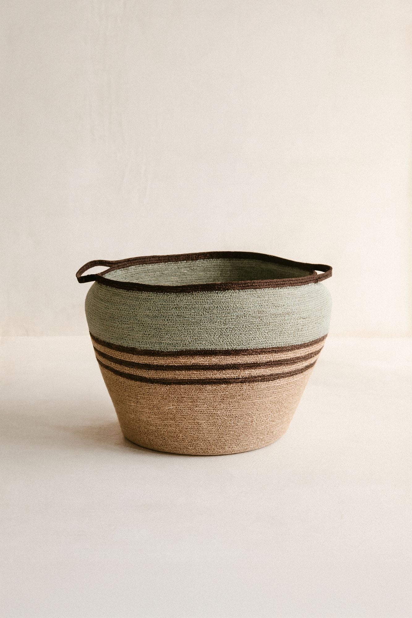 Chobie Basket - Colored Seagrass - Celadon