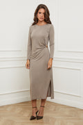 Vestido - Gris pardo
