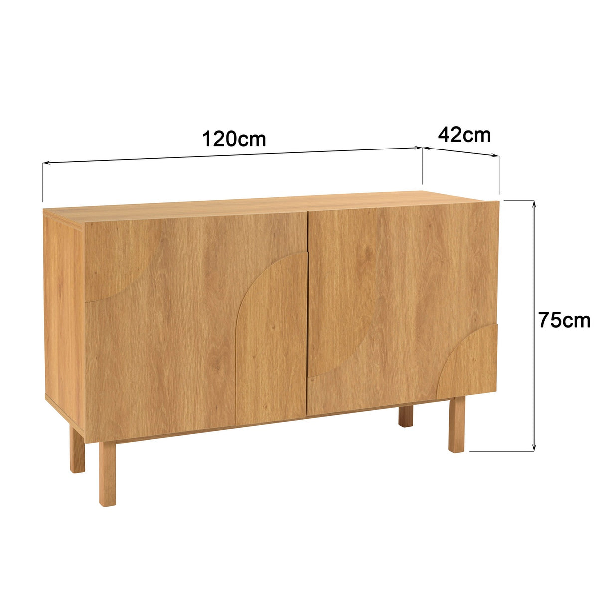 Ethan - Credenza - Rovere chiaro