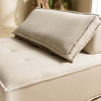 Agathe - Pouf - Beige