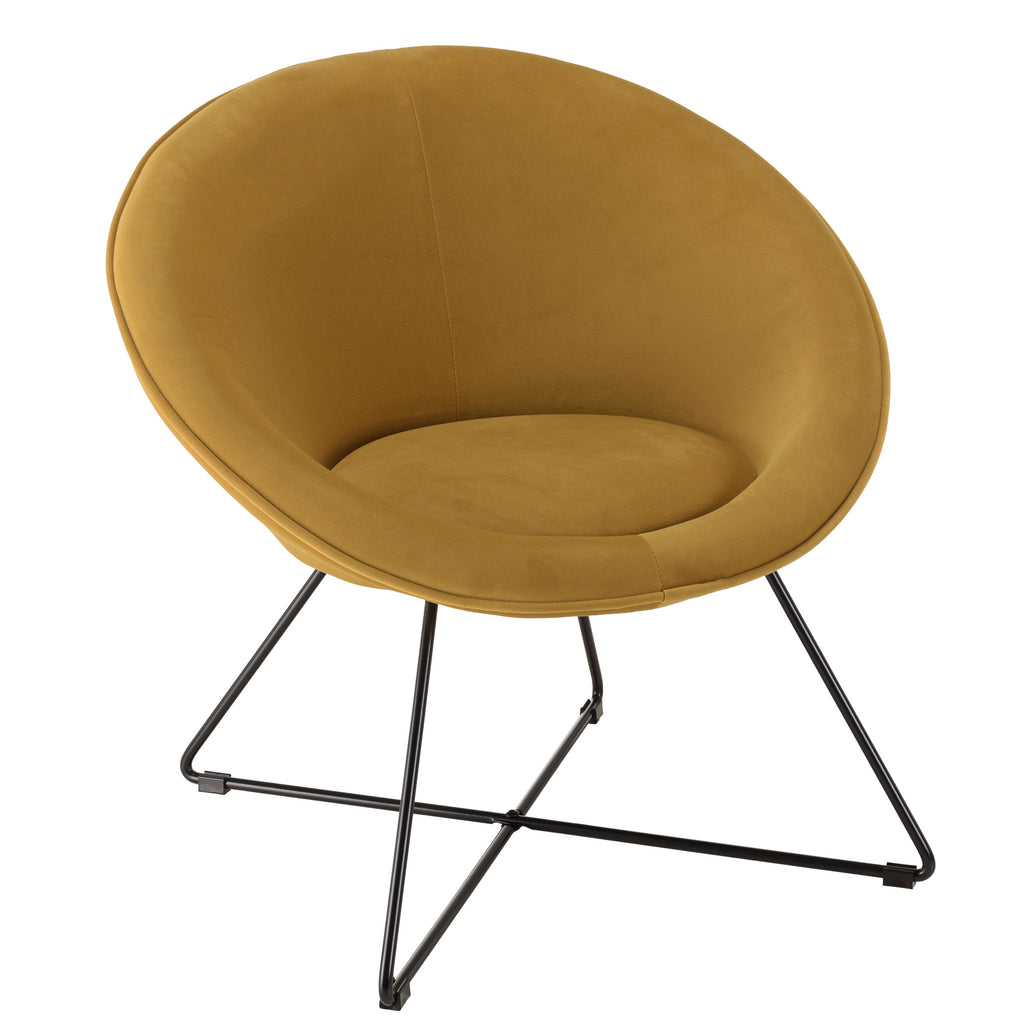 Agathe – Sessel – Schwarz