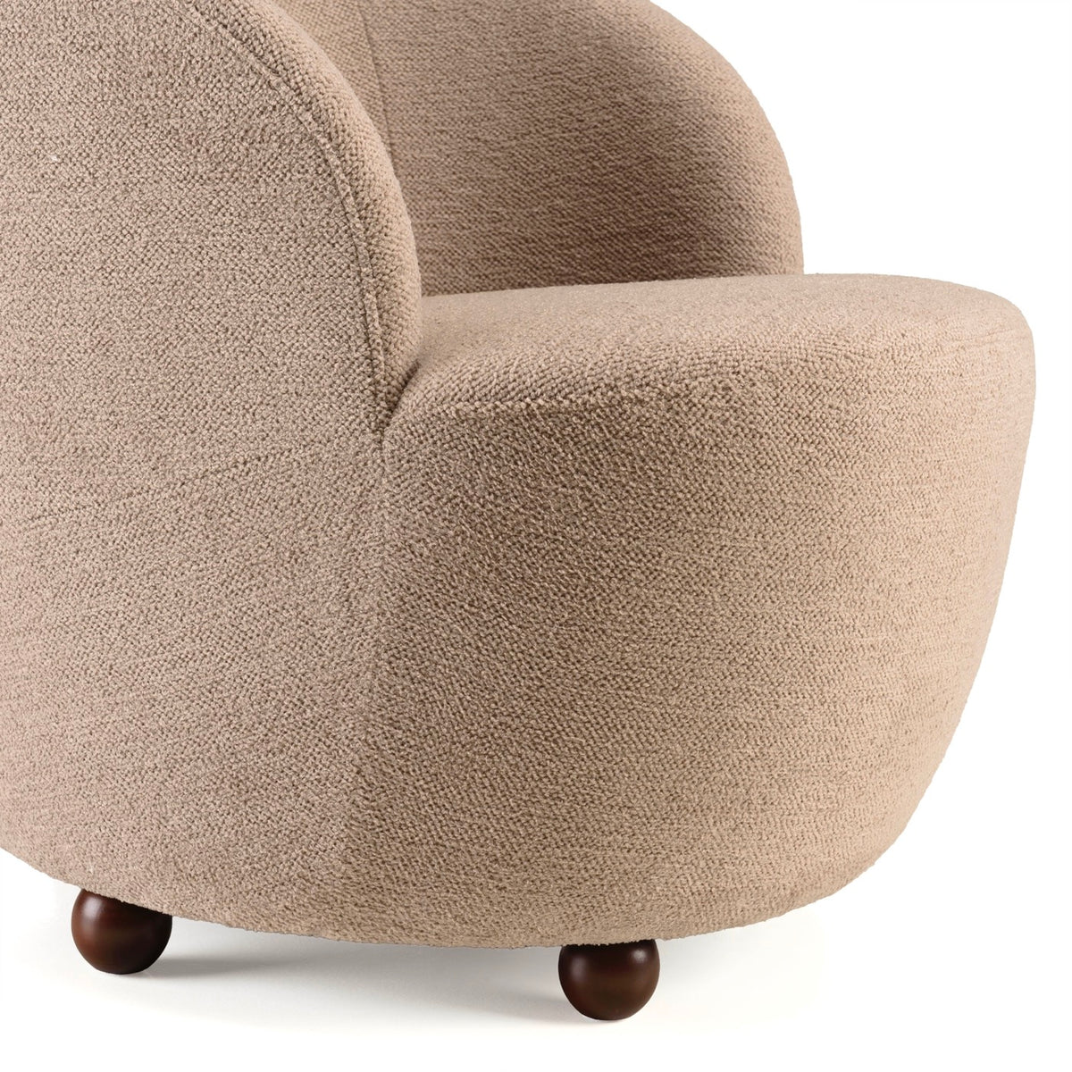 Agathe - Fauteuil - Taupe