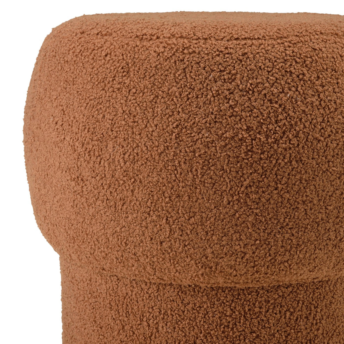 Agathe - Pouf - Terracotta