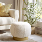 Agathe - Pouffe - White