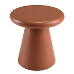 Agathe - Stolik Pomocniczy I Okrągły - Terracotta