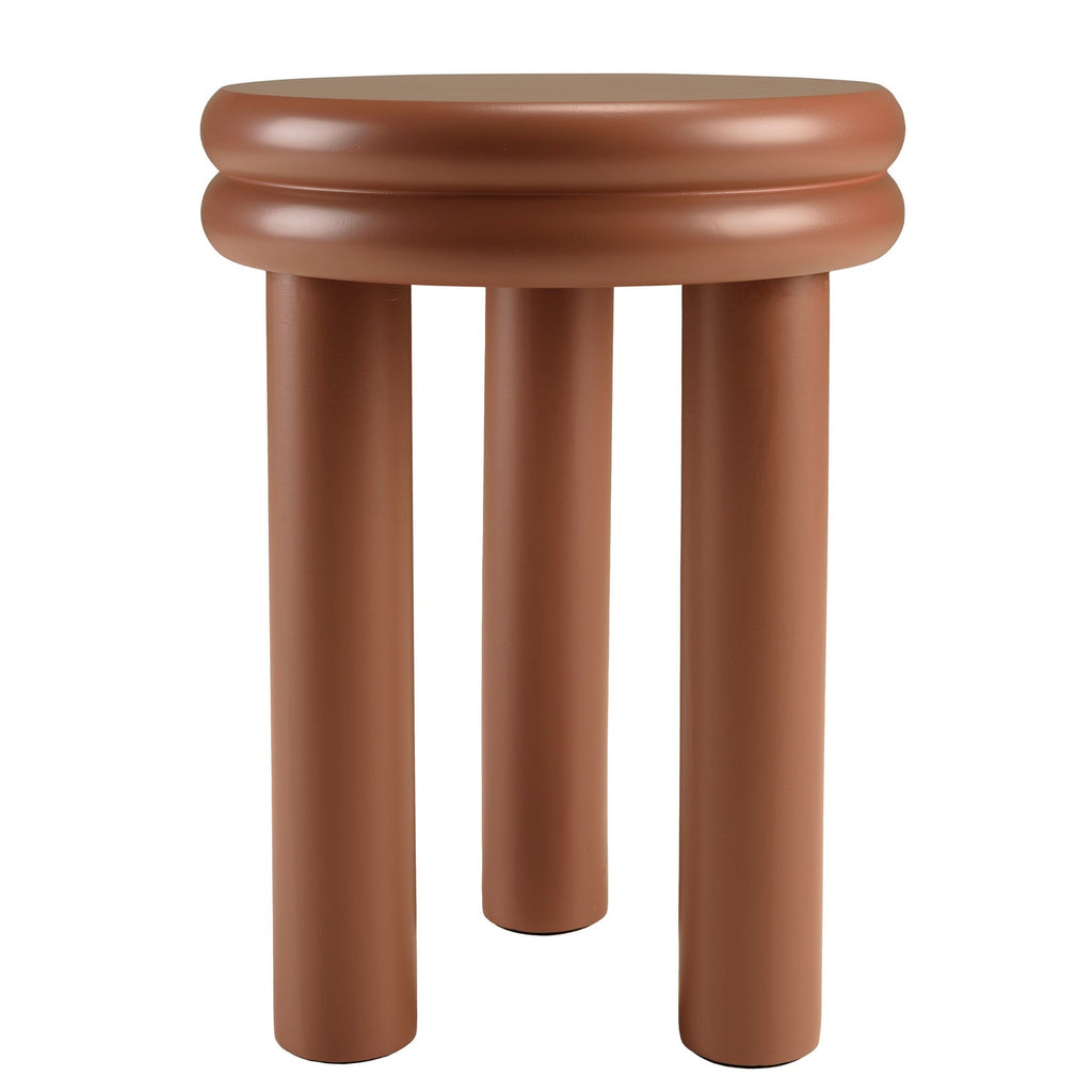 Agathe - Hjørnebord Og Lille Bord - Terracotta