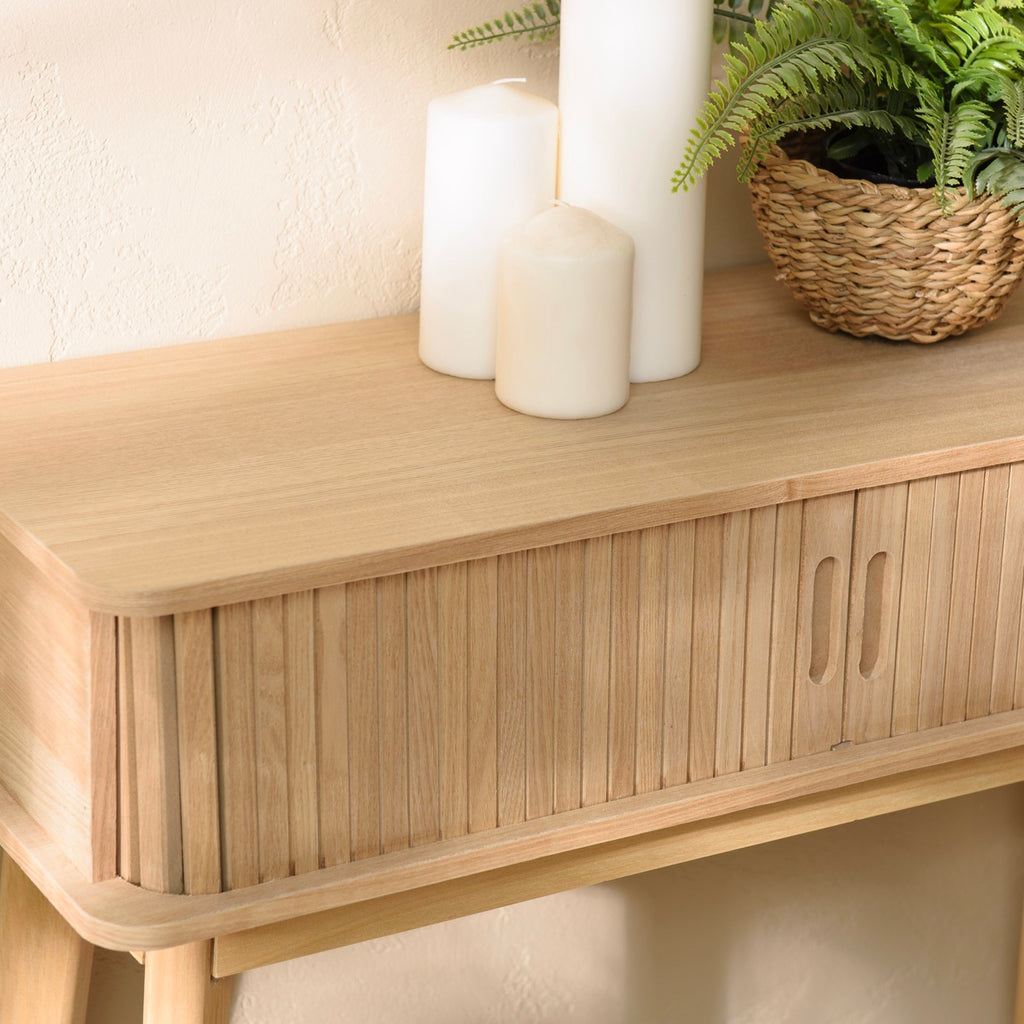 Agathe - Console - Bois Clair