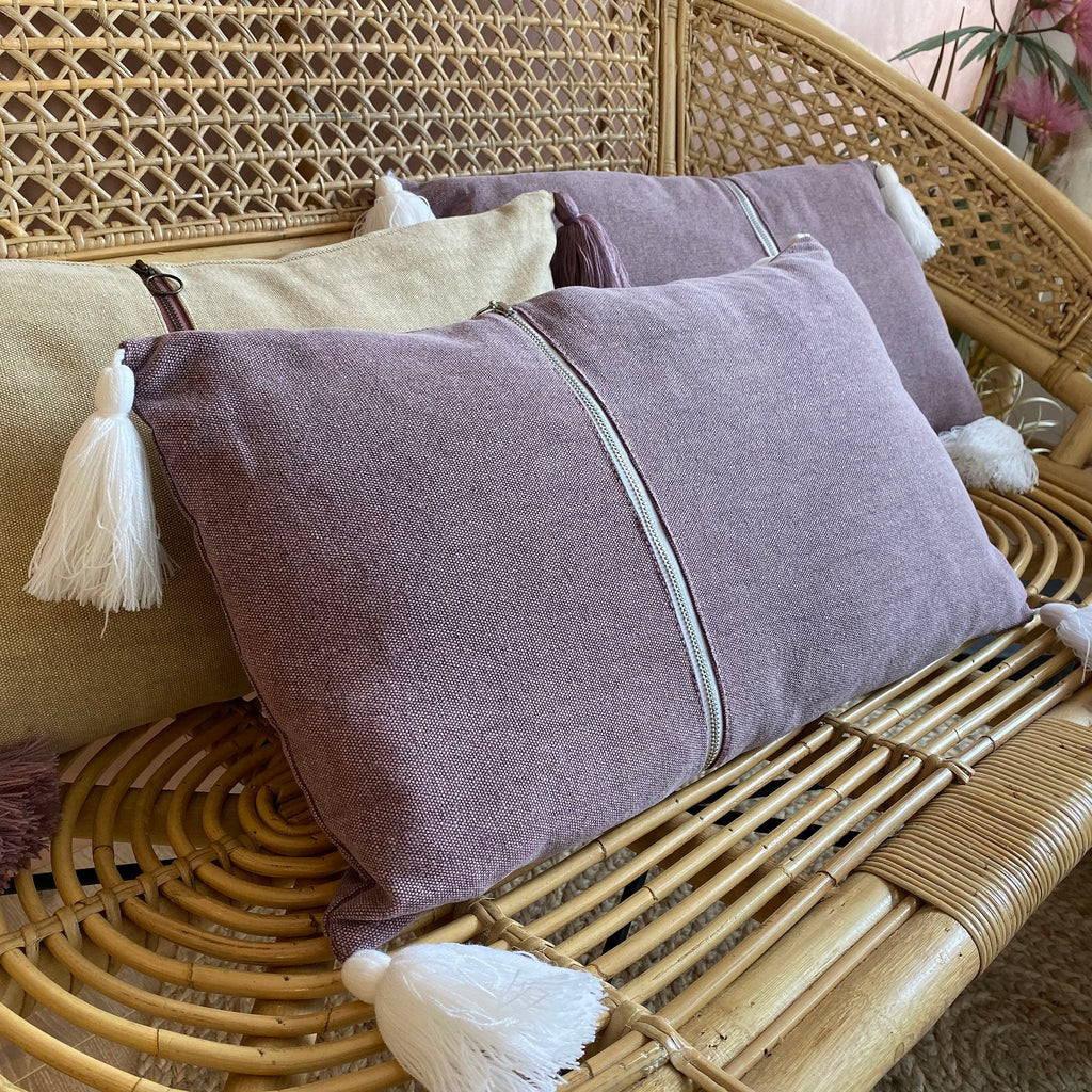 Cm - Coussin - Coton - Rose