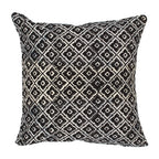 Wild - Coussin - Coton - Noir/Bleu