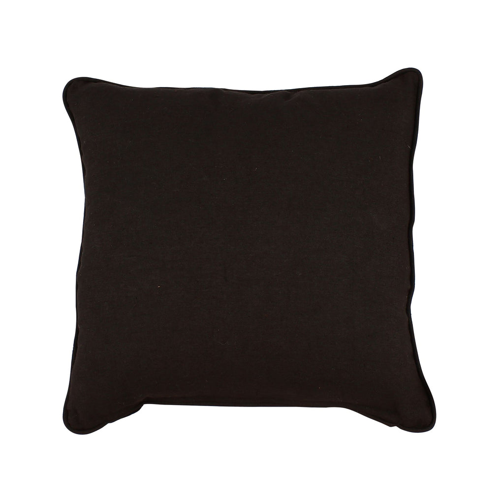 Coussin Nyl - Lin Noir