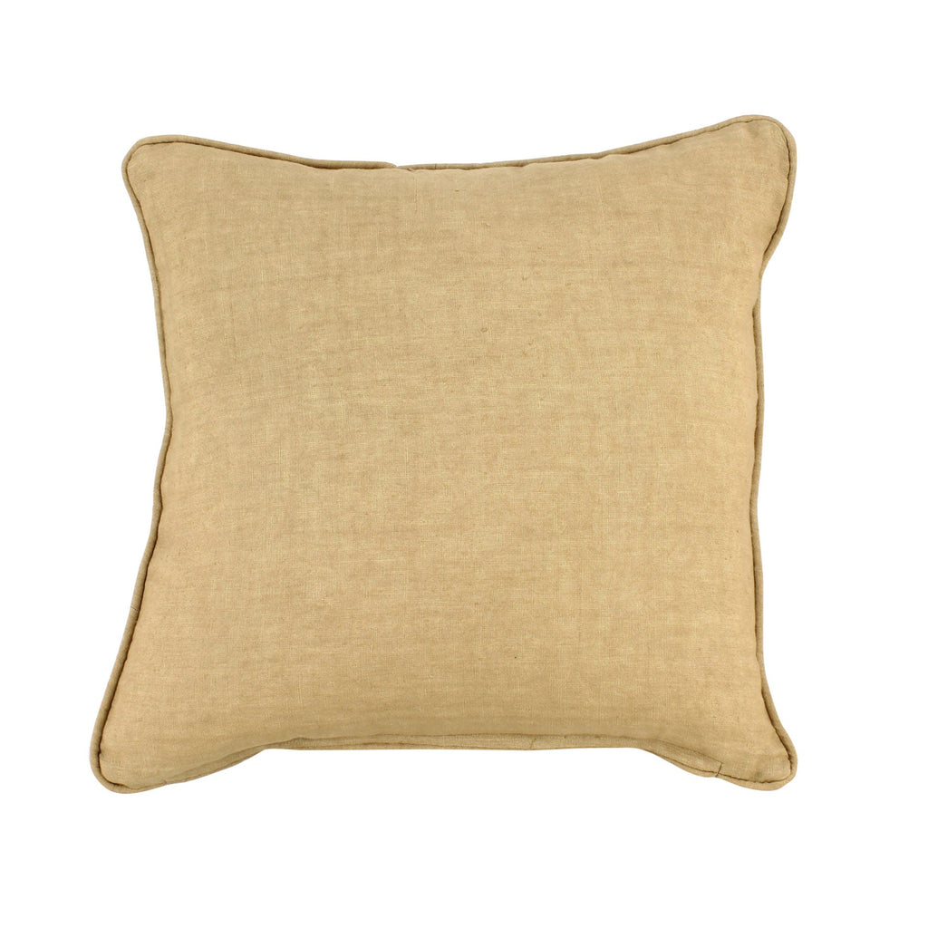 Nyl Linen Cushion - Camel
