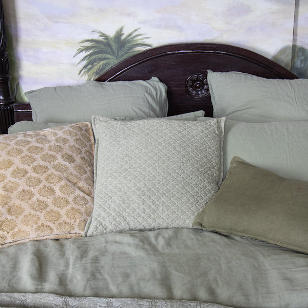 Gali - Coussin - Coton - Vert