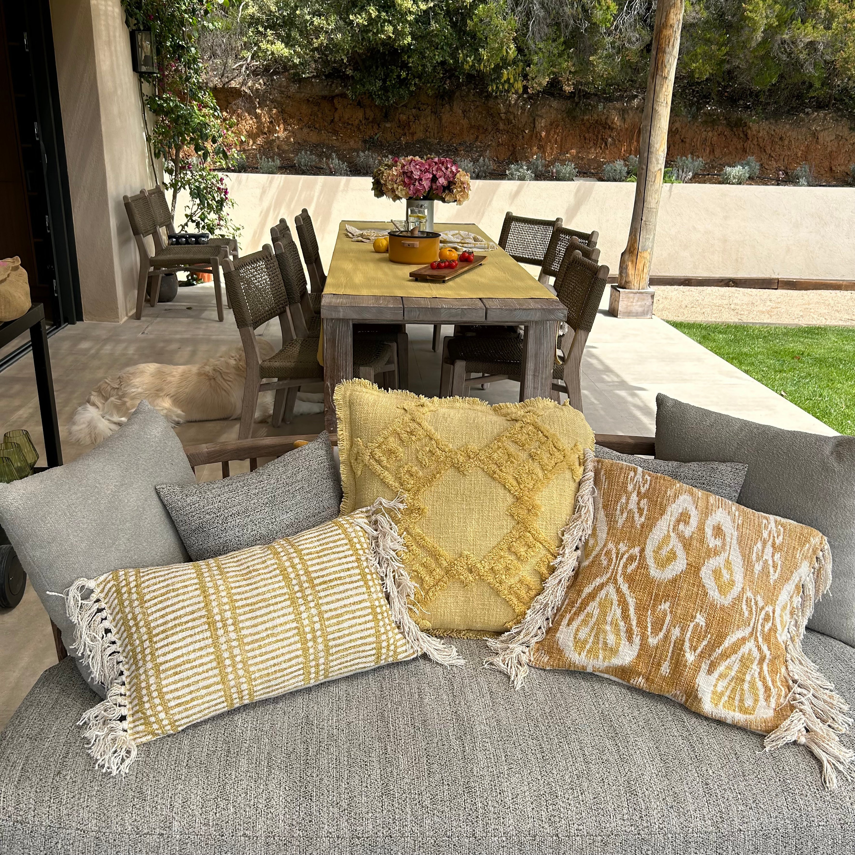 Candido Cushion - Printed Cotton