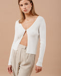 CARDIGAN ECRU MADEMOISELLE ECRU