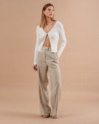 CARDIGAN ECRU MADEMOISELLE ECRU