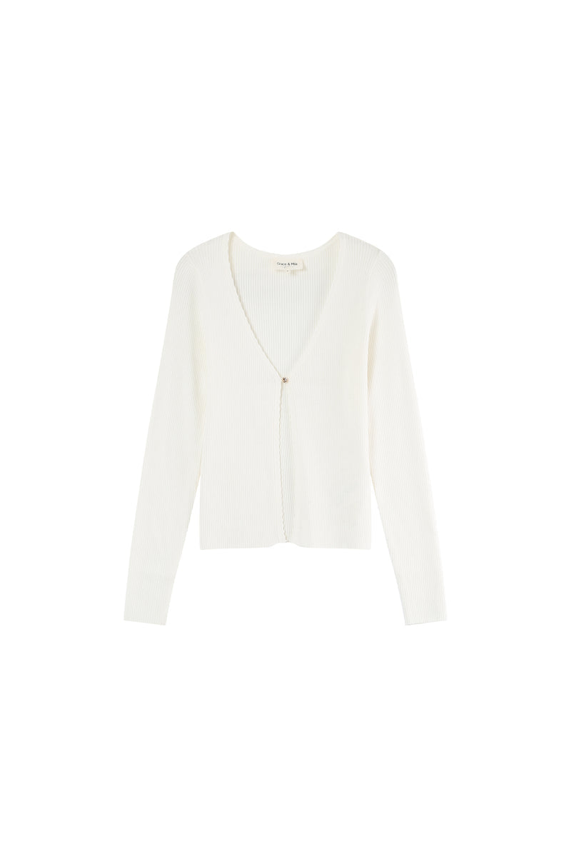 CARDIGAN ECRU MADEMOISELLE ECRU