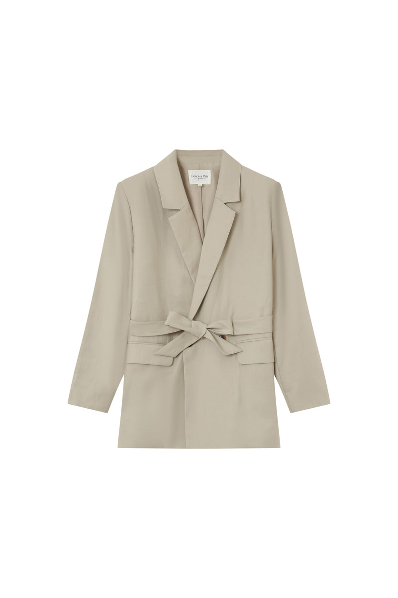 CHAQUETA BEIGE MALENE BEIGE