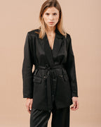 CHAQUETA NEGRA MALENE NEGRA