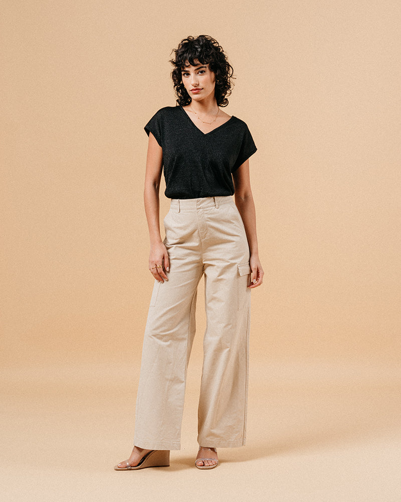 CAMISETA NEGRA MALIN NEGRO