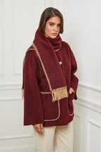 Coat - Burgundy
