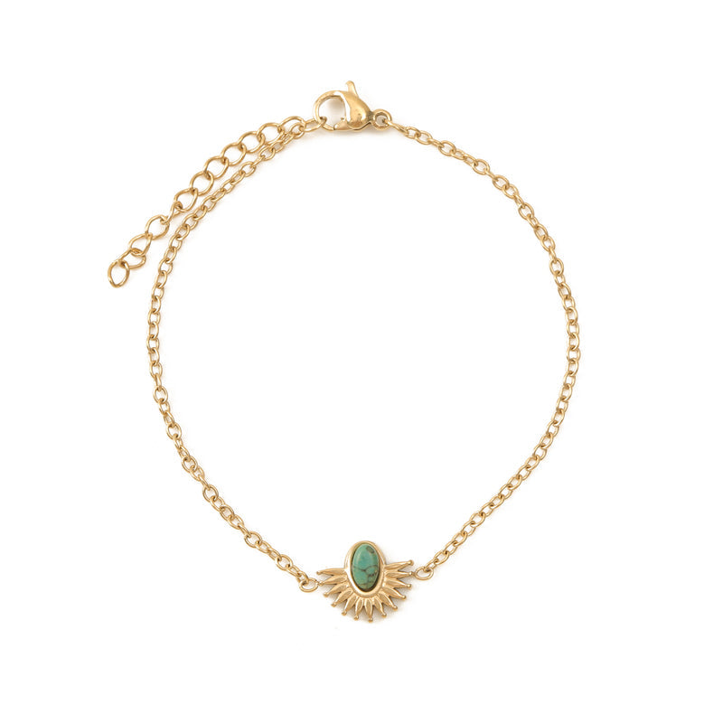 PULSERA DORADA MALOYA DORADA