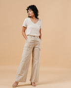CAMISETA BEIGE MANUEL BEIGE