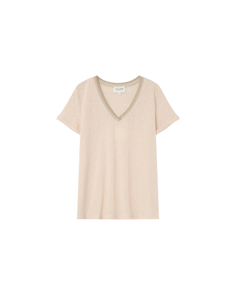 CAMISETA BEIGE MANUEL BEIGE