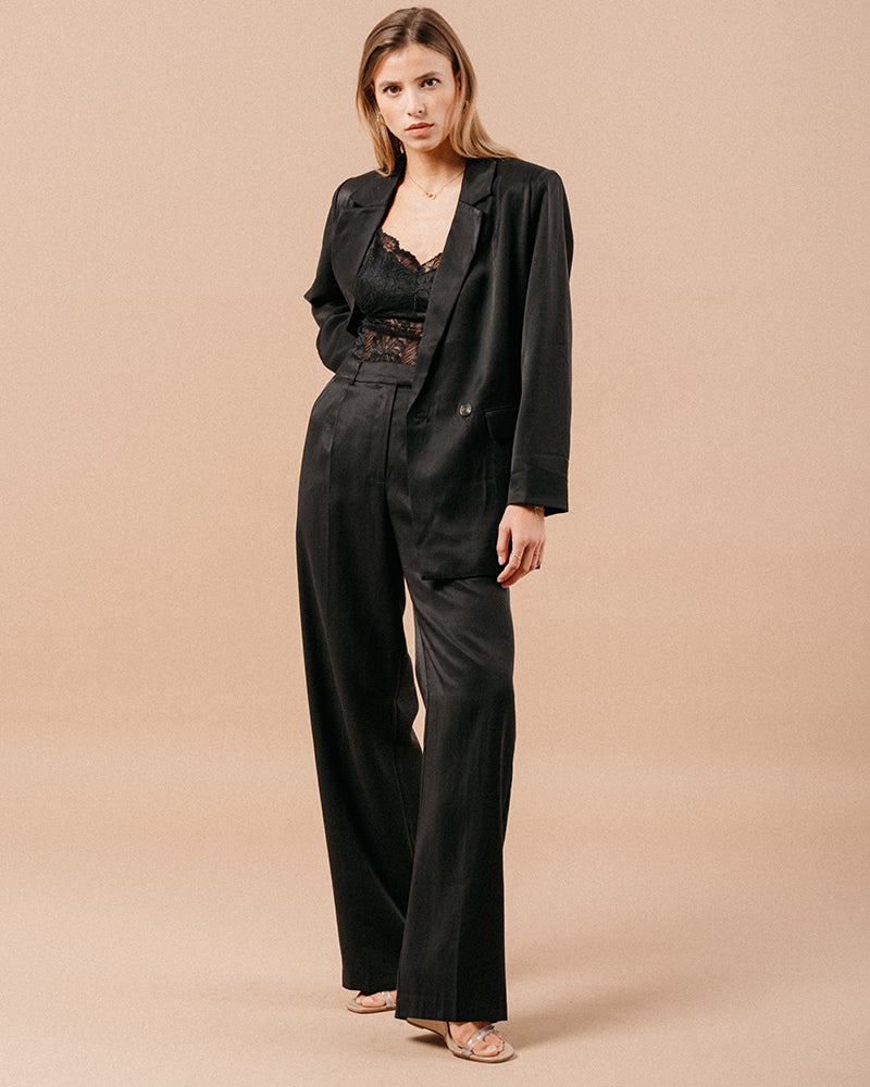 PANTALÓN NEGRO MARC NEGRO