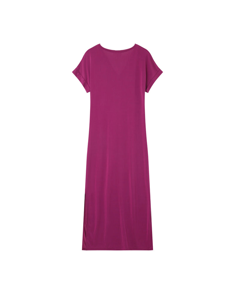 ROBE AUBERGINE MARGAUX AUBERGINE